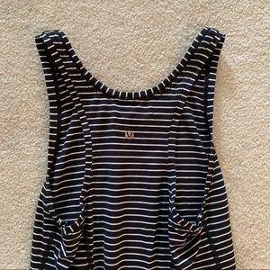 EUC lululemon stripe tank top size 4